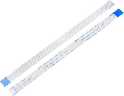 SLVC FPC FFC Flexible Flat Cable 7 Pin 1mm pitch (B-TYPE) 200mm Length Pack Of-1 Miscellaneous Electronic Hobby Kit