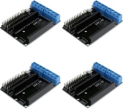 Flyrobo (4 Pcs) Pro3D L293D Motor Driver Board for ESP8266 WiFi NodeMcu Lua ESP12E Electronic Components Electronic Hobby Kit