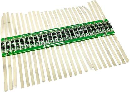 INVENTO 25PCS 1S BMS 3.7V 2A 3.7V - 4.2V 1 Cell 18650 Lithium Battery Charging Protection Board Battery Management System Module Automotive Electronic Hobby Kit