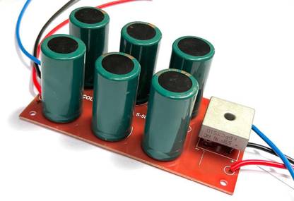 M V COLLECTION 6 CAPACITOR AC DC SUPPLY AC TO DC CONVERTER BOARD Electronic Components Electronic Hobby Kit