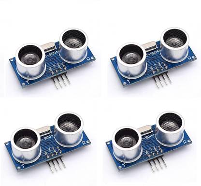 MAG BEE Ultrasonic Distance Sensor Module For Arduino uno ,NodeMCU,Raspberry -Pack of 4 Educational Electronic Hobby Kit