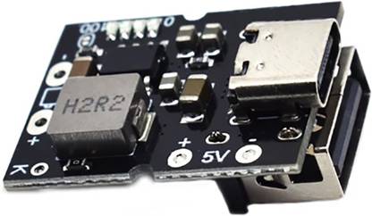 SHOKITECH Type-C USB 5V 2A Step-Up Boost Converter with USB Charger Electronic Components Electronic Hobby Kit