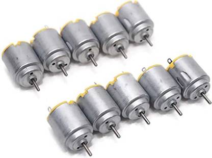 ERHIndia 10 Pcs Round Motor Electronic Components Electronic Hobby Kit