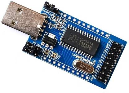 Flyrobo CH341A Programmer USB to UART IIC SPI TTL ISP EPP/MEM Parallel Port Converter Electronic Components Electronic Hobby Kit