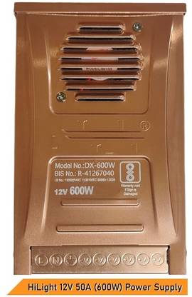 EASTRA PREMIUM QUALITY 12V 50A 600W SMPS Power Supply Power Power Supply Electronic Hobby Kit