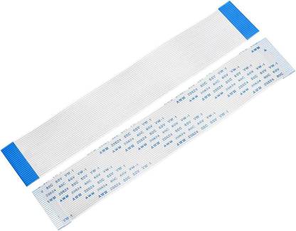 SLVC FFC FPC Flex Cable 35 Pin 1mm Pitch 400mm Length A-Type,Pack Of 1 Electronic Components Electronic Hobby Kit