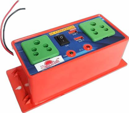 Neption 12 volt DC to AC Converter 100W , mini inverter for (trucks and bus,tempo ,car) Electronic Components Electronic Hobby Kit