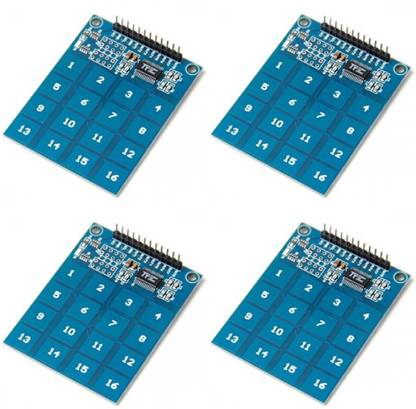 Flyrobo (4 Pcs) Pro3D TTP229 16-Way Capacitive Touch Sensor Digital keypad Module Electronic Components Electronic Hobby Kit