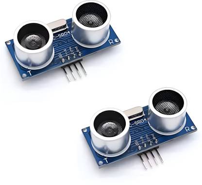 MAG BEE Ultrasonic Sensor Module HC SR04 For Arduino uno ,NodeMCU, Pack of 2 Electronic Components Electronic Hobby Kit