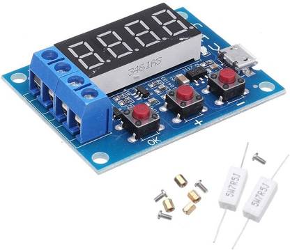DHRUV-PRO HW-586 1.2v-12v 18650 Li-ion Lithium acid Battery + Resistance Discharge Tester Electronic Components Electronic Hobby Kit