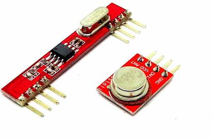 INVENTO 433MHZ RF Transmitter Receiver Wireless Module With upto 100 meters Range Automotive Electronic Hobby Kit
