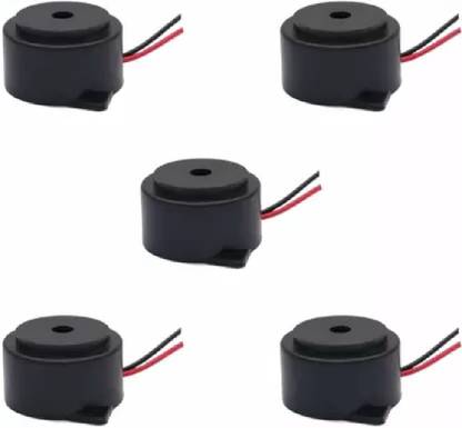 WHO Buzzer Alarm Sounder Continuous Sound Beep PACK of 5 Sound Circuit Electronic Components Electronic Hobby Kit