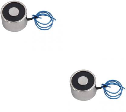 Flyrobo (2 pc) DC 12V KK-P20/15 2.5KG Lifting Solenoid Electromagnet - - Electronic Components Electronic Hobby Kit
