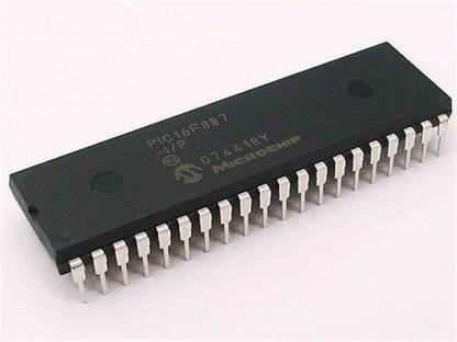 iBAT SOLUTIONS PIC16F887 Microcontroller IC - PIC 16 F 887 Flash-based CMOS Microcontroller IC Electronic Components Electronic Hobby Kit