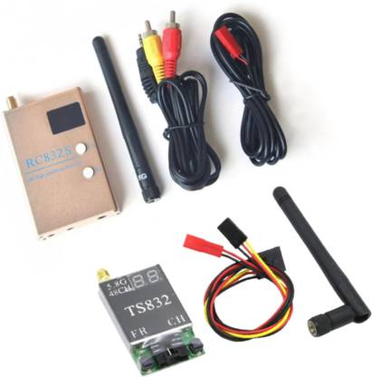 Flyrobo FPV 5.8G 600mW TS832 48CH Wireless AV Transmitter and RC832S 32CH Wireless Electronic Components Electronic Hobby Kit