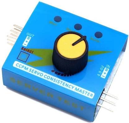 SG Flash PACK 1 CCPM Servo Consistency Master, Steering Gear Tester Servo Motor Electronic Components Electronic Hobby Kit