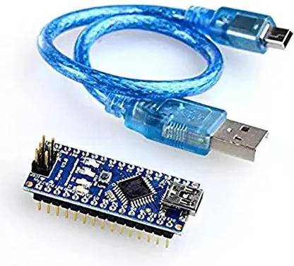 Bibox Nano Board CH340/ATmega328P SMD Board with USB Cable - Compatible with Arduino Micro Controller Board Electronic Hobby Kit