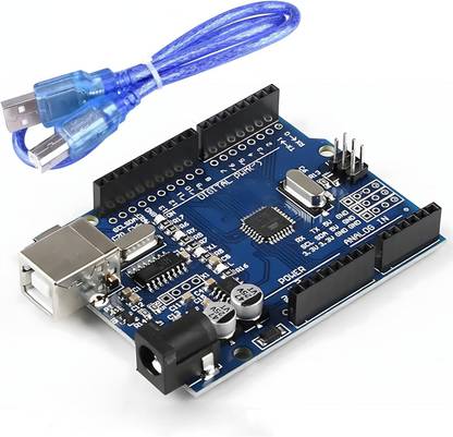 SG Flash PREMIUM UNO R3 SMD Development Board with USB cable Micro Controller Board Electronic Hobby Kit