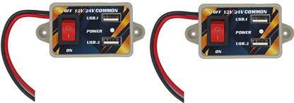 WHO 12V, 24V, to 5V DC Converter with 2 USB Jacks Electronic Components Electronic Hobby Kit