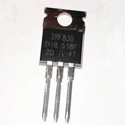 iBAT SOLUTIONS 3PCS IRF830 N-Channel Power Mosfet Transistor 500V 4.5A,IRF 830 Transistor Electronic Components Electronic Hobby Kit