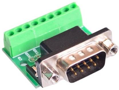 Flyrobo DB9 Male Screw Terminal to RS232 RS485 Conversion Board Electronic Components Electronic Hobby Kit