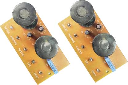 SYMFONIA 2PCS 3 way Hi-Fi Audio crossover Filters Speaker Frequency Distributor Multi Speaker Audio Divider Module Electronic Components Electronic Hobby Kit