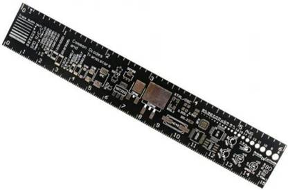 SHOKITECH Multipurpose PCB Ruler Engineering Measuring Tool-15CM Electronic Components Electronic Hobby Kit