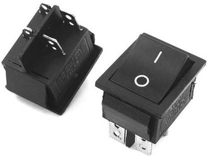SYMFONIA 16A 250V/20A 125V AC Rectangle Push Button Switch Rocker Switch Electronic Components Electronic Hobby Kit