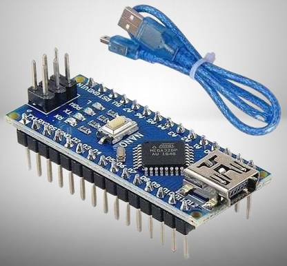 ELECSYNERGY 106A Nano Board R3 Compatible with Arduino Micro Controller Board Electronic Hobby Kit