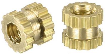 Flyrobo M2.5 X 5mm Brass Heat Set Threaded Round Insert Nut Electronic Components Electronic Hobby Kit