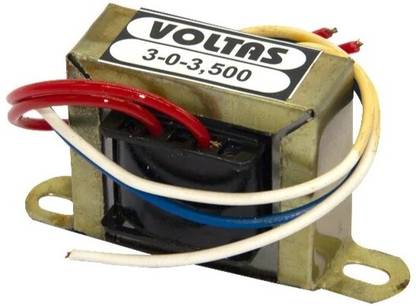 iBAT SOLUTIONS 3V 500mA Center Tapped Step Down Transformer 230V AC to 3-0-3V AC Electronic Components Electronic Hobby Kit
