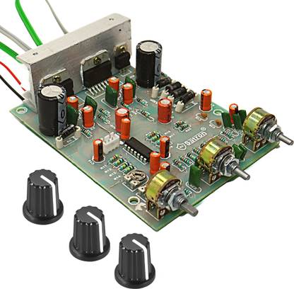 Electronics Crafts Tda 7297 dual ic 4 channel amplifier with Volume bass terble Electronic Components Electronic Hobby Kit