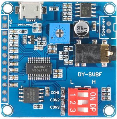 xcluma Voice Module MP3 Player Voice Playback Module Board DY-SV5W Electronic Components Electronic Hobby Kit