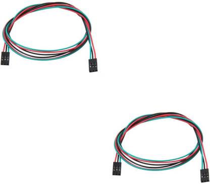 Flyrobo (2 Pcs) Pro3D 70cm 3 Pin Female to Female Dupont Cable for 3D Printer Electronic Components Electronic Hobby Kit