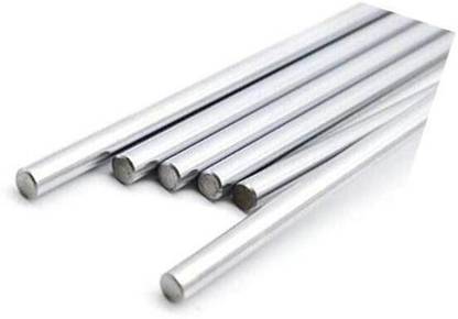 INVENTO 4pcs EN31 Rustproof Steel Smooth Rod 6mm OD 150mm Long for CNC Robotics Machines Automotive Electronic Hobby Kit