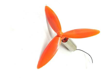 INVENTO 1Pcs DC3.7V 720 7x20mmMicro CorelessMotor With 1Pcs 50mm 3Blade Propeller Drones Automotive Electronic Hobby Kit