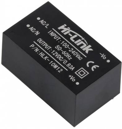 IDUINO Hi-Link HLK-10M12 AC to DC Converter Module 12V 830mA 10W Output Power Supply Electronic Hobby Kit