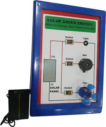 MELODY's Solar Green Energy Multiple Energy Solar Conversion Kit (LOCTAS) Educational Electronic Hobby Kit