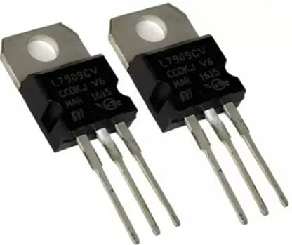 AQBP LM7909 IC - 9V Negative Voltage Regulator IC (Pack of 2) Electronic Components Electronic Hobby Kit