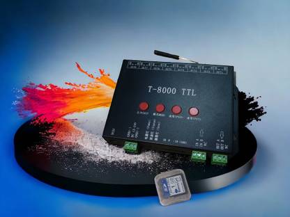 Riptu Pixel LED Light Controller T8000 TTL: Memory Card, WS2811/WS2812/1903 Support Micro Controller Board Electronic Hobby Kit