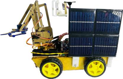 Mechanic37 Rover Project With Robotic Arm and Camera ( Ready To Use Assembled ) Educational Electronic Hobby Kit