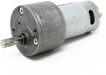 Roboway DC 6-24V 10 RPM 37MM Slow Speed High Torque Metal Gear Motor Motor Control Electronic Hobby Kit