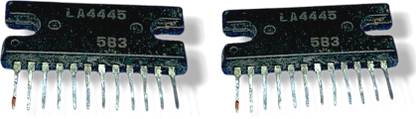 AVISRI 2 PCS LA4445 Dual-Channel Audio Amplifier IC Electronic Components Electronic Hobby Kit