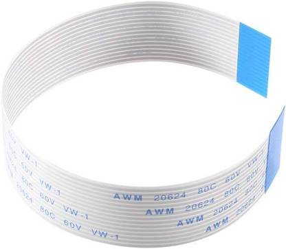 SHIVLAHERI FFC Cable 20 Pin 1mm Pitch 400mm Length (B-Type) Fpc Lvds Flexible Ribbon Cable Miscellaneous Electronic Hobby Kit
