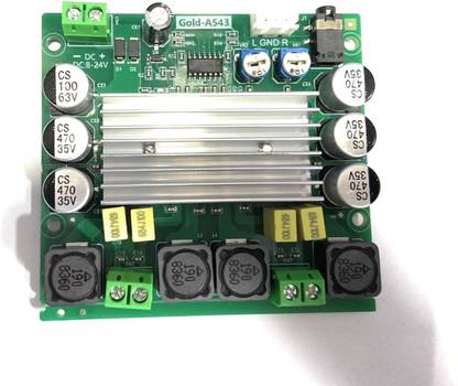 DHRUV-PRO Gold-A543 TPA3116D2 543 Dual Channel Stereo Digital Audio Power Amplifier Board Electronic Components Electronic Hobby Kit