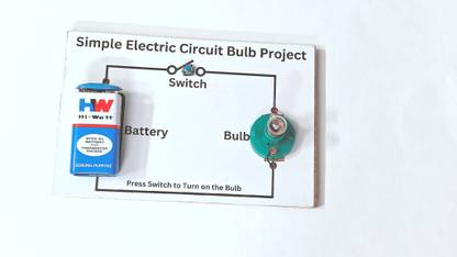Esptronics Simple Electric Circuit Project Grade 6 Working Model for School Students