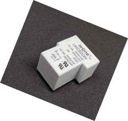 INVENTO 1pcs 6V DC Relay 6 Pin 6V 30A T Shaped PCB Mount Relay SPDT Relay Automotive Electronic Hobby Kit