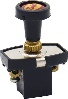 Electronic Spices Heavy duty 12V push pull button switch Electronic Components Electronic Hobby Kit