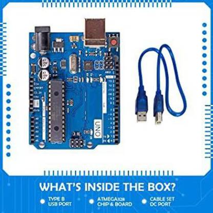 Prowans Microcontroller Arduino UNO Board R3 ATmega328P with USB Electronic Components Electronic Hobby Kit