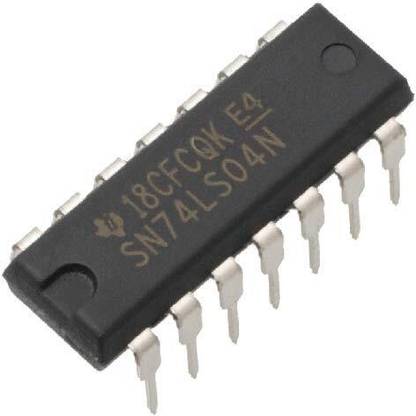 iBAT SOLUTIONS 3 pcs 74LS04 Hex Inverter IC 74 LS 04 Electronic Components Electronic Hobby Kit